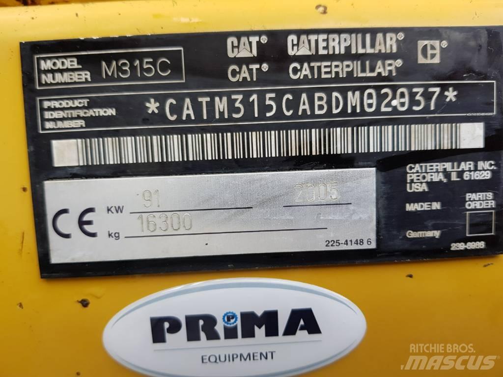 CAT M315C Outriggers Σασί - πλαίσιο