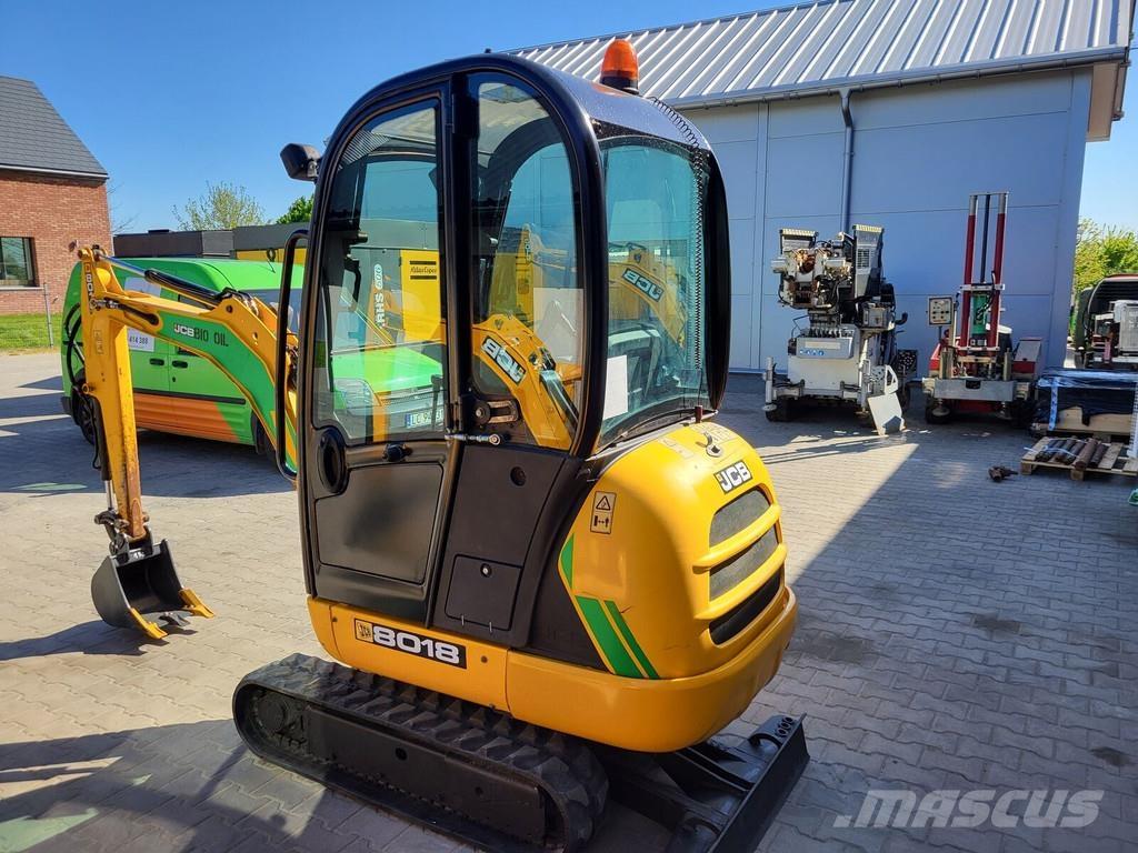 JCB 8018 CTS Εκσκαφάκι (διαβολάκι) < 7t