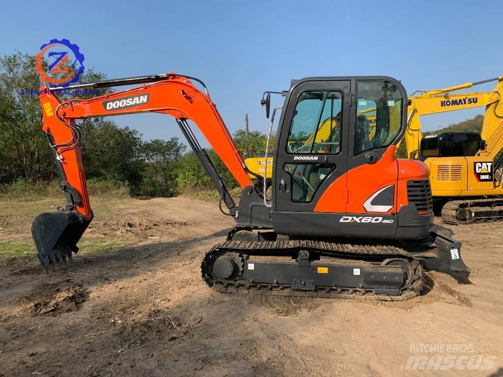 Doosan DX 60 Εκσκαφάκι (διαβολάκι) < 7t