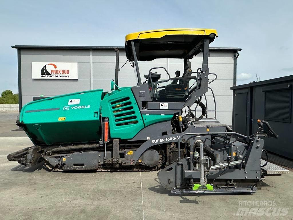 Vögele SUPER 1600-3i Επίστρωση ασφάλτου