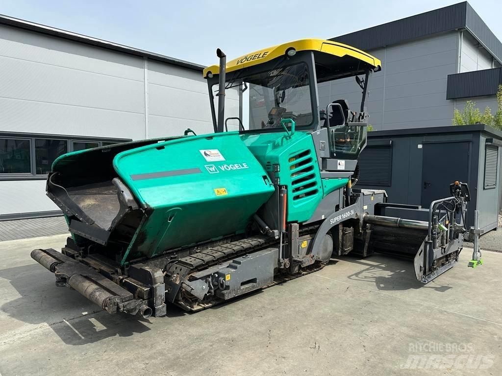 Vögele SUPER 1600-3i Επίστρωση ασφάλτου