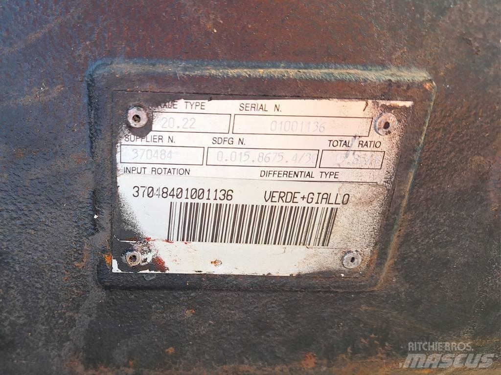 Carraro 20.22 Μετάδοση