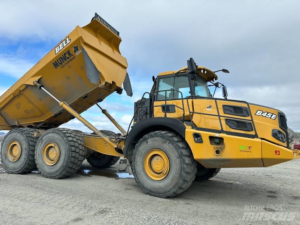 Bell B 45 E Άκαμπτα Dumper με ανατρεπόμενο κάδο