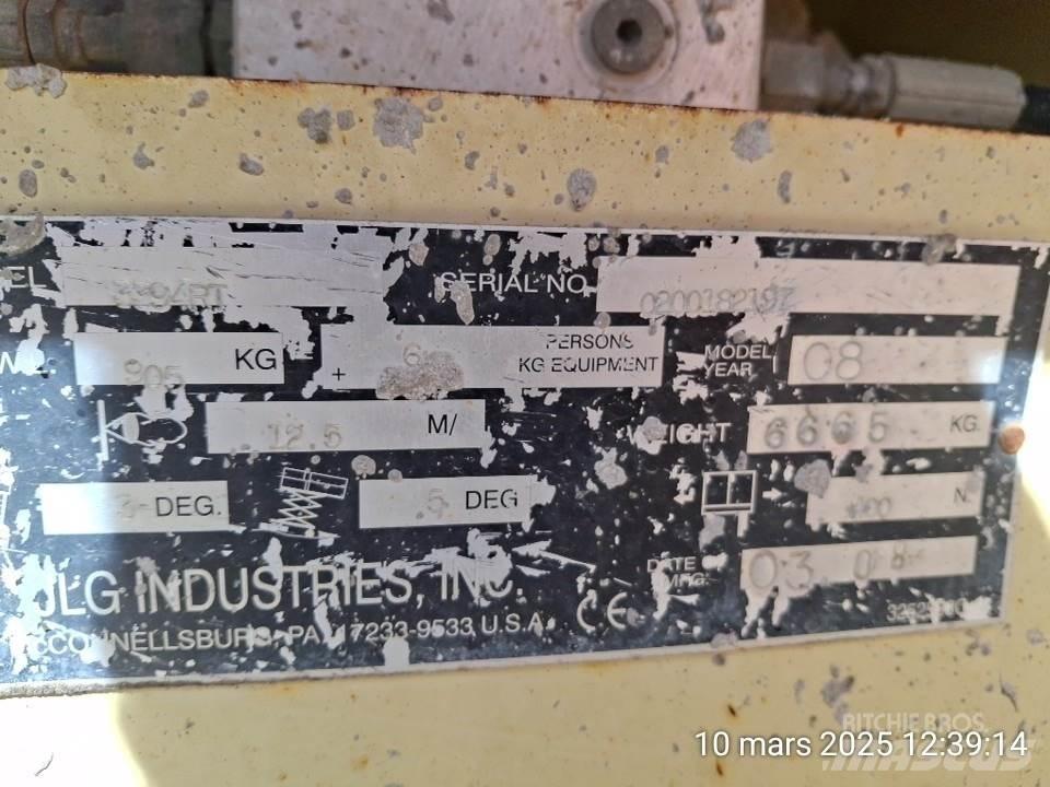 JLG 3394RT Ανυψωτήρες ψαλιδωτής άρθρωσης