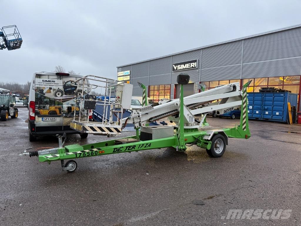 Dexter 17ZA Εναέριες πλατφόρμες τοποθετημένες σε ρυμούλκα