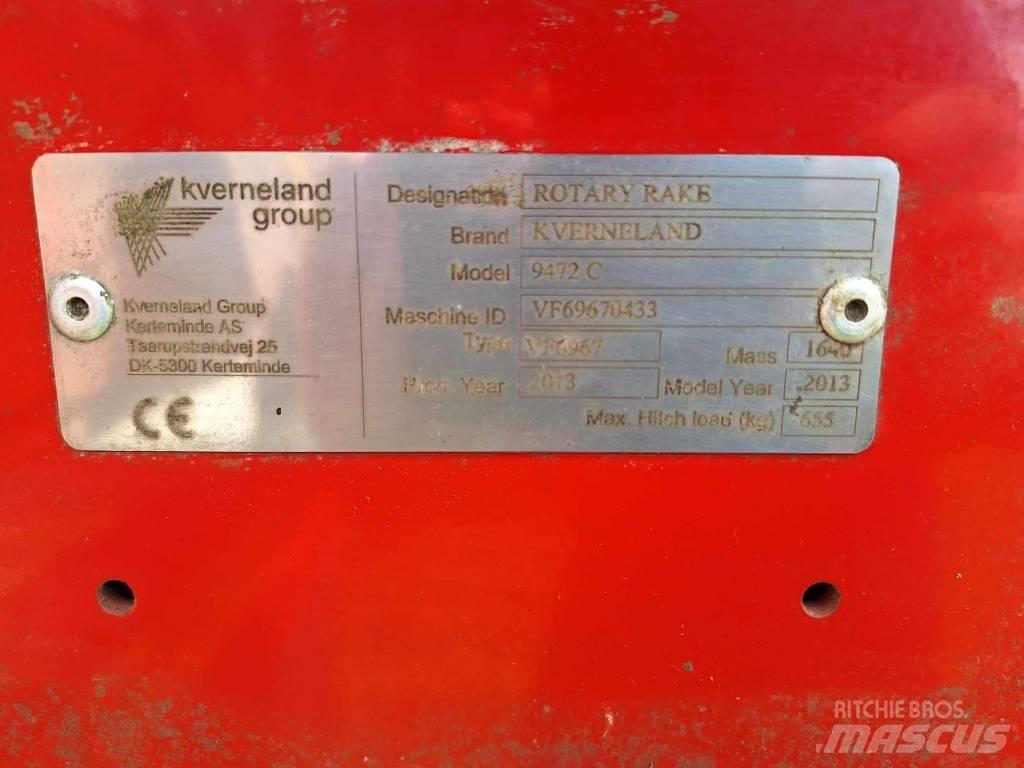 Kverneland 9472C Αναμοχλευτήρες