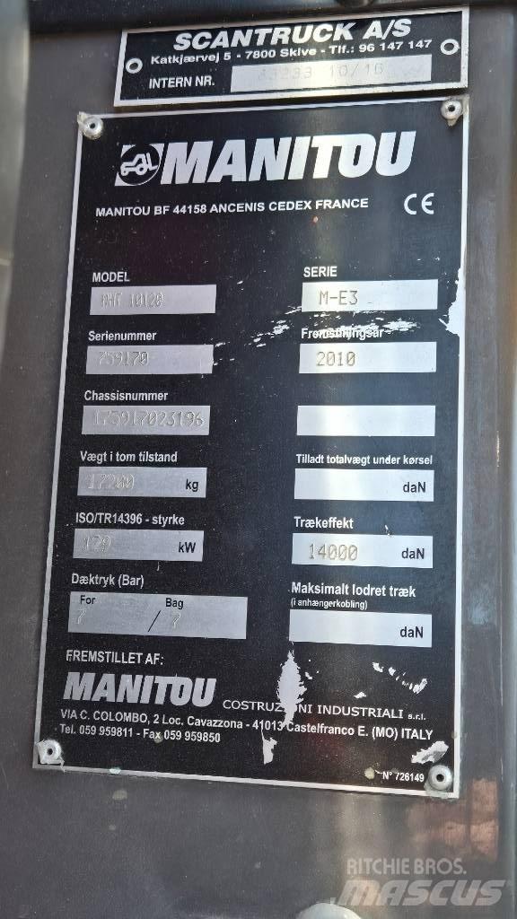 Manitou MHT 10120 Τηλεσκοπικοί ανυψωτές