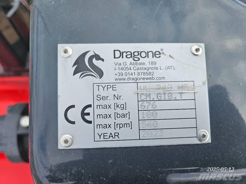 Dragone VL 240 Χορτοκοπτικά και κορυφολόγοι βοσκοτόπων