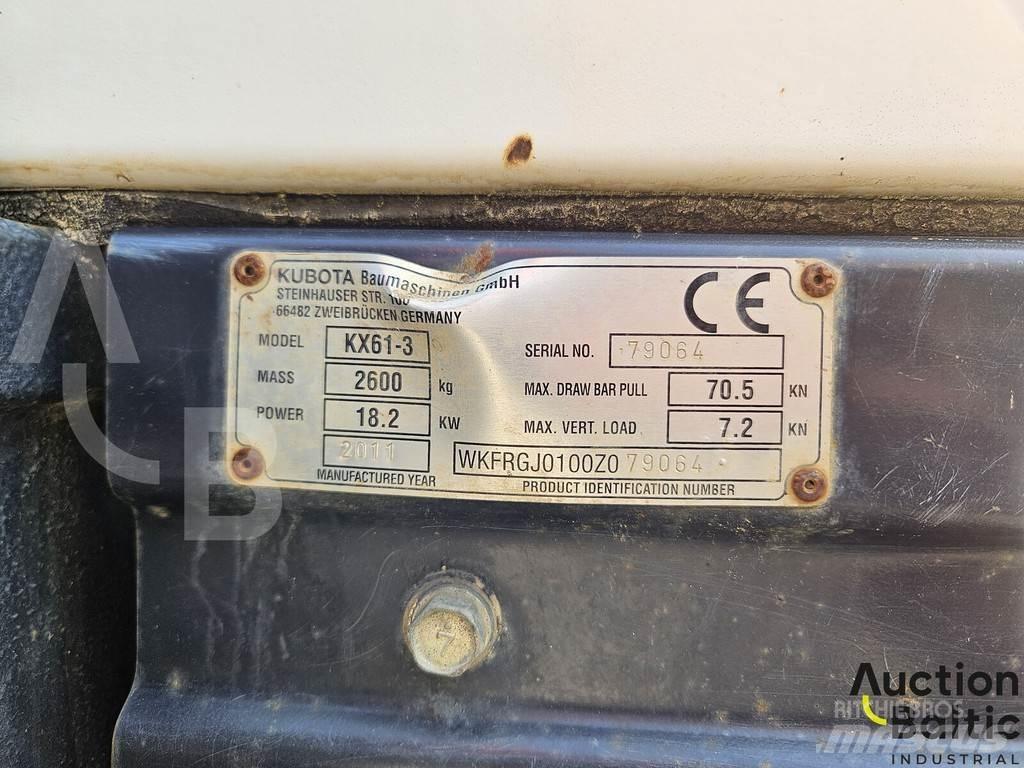 Kubota KX 61-3 Εκσκαφάκι (διαβολάκι) < 7t