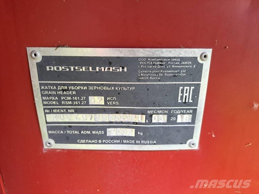 Rostselmash RSM 161 Θεριζοαλωνιστικές μηχανές