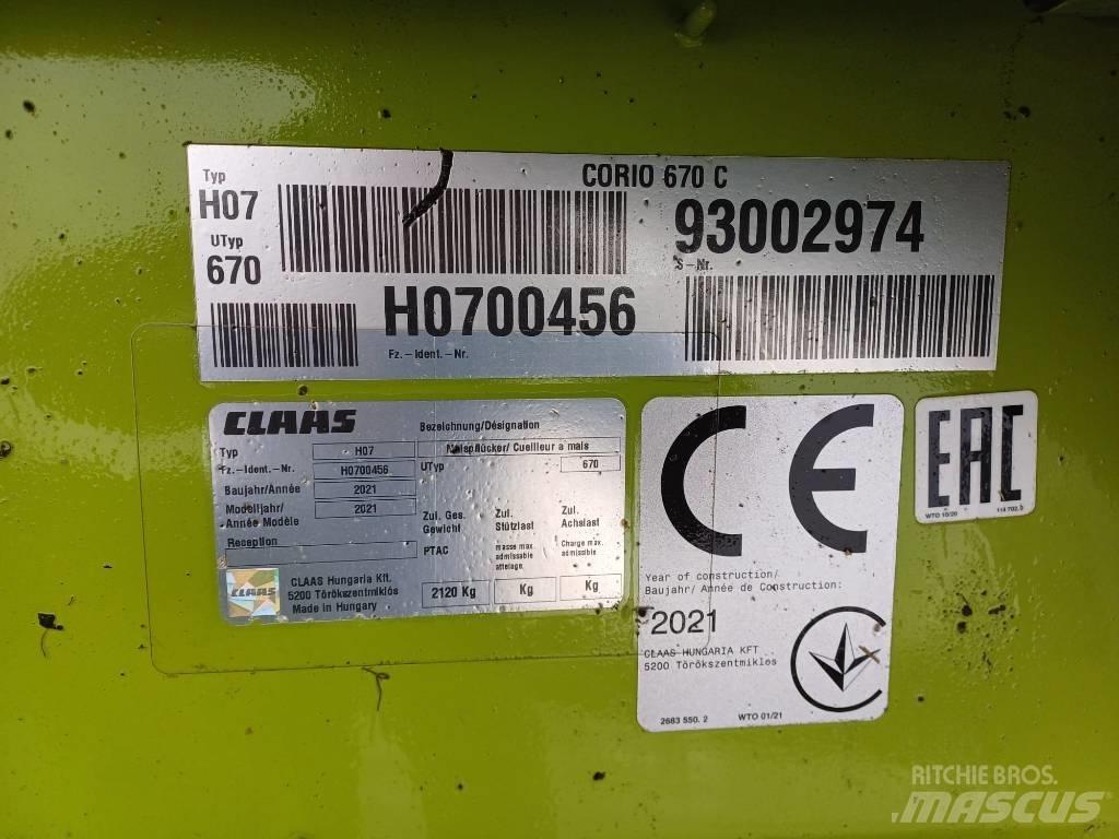 CLAAS Corio Εξαρτήματα θεριζοαλωνιστικών μηχανών
