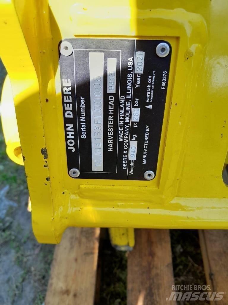 John Deere H413 Κεφαλές συλλεκτικών μηχανών