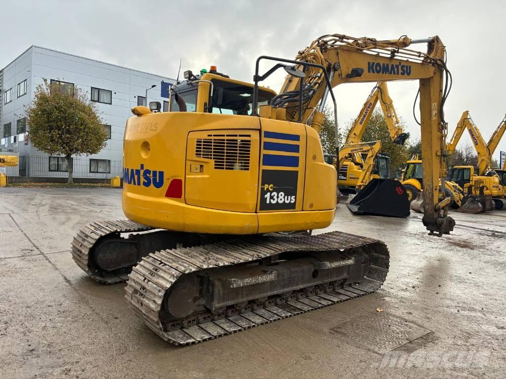 Komatsu PC138US-10 Εκσκαφείς με ερπύστριες