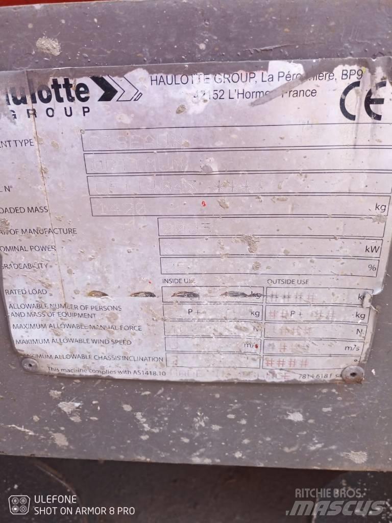 Haulotte Optimum  8 Ανυψωτήρες ψαλιδωτής άρθρωσης
