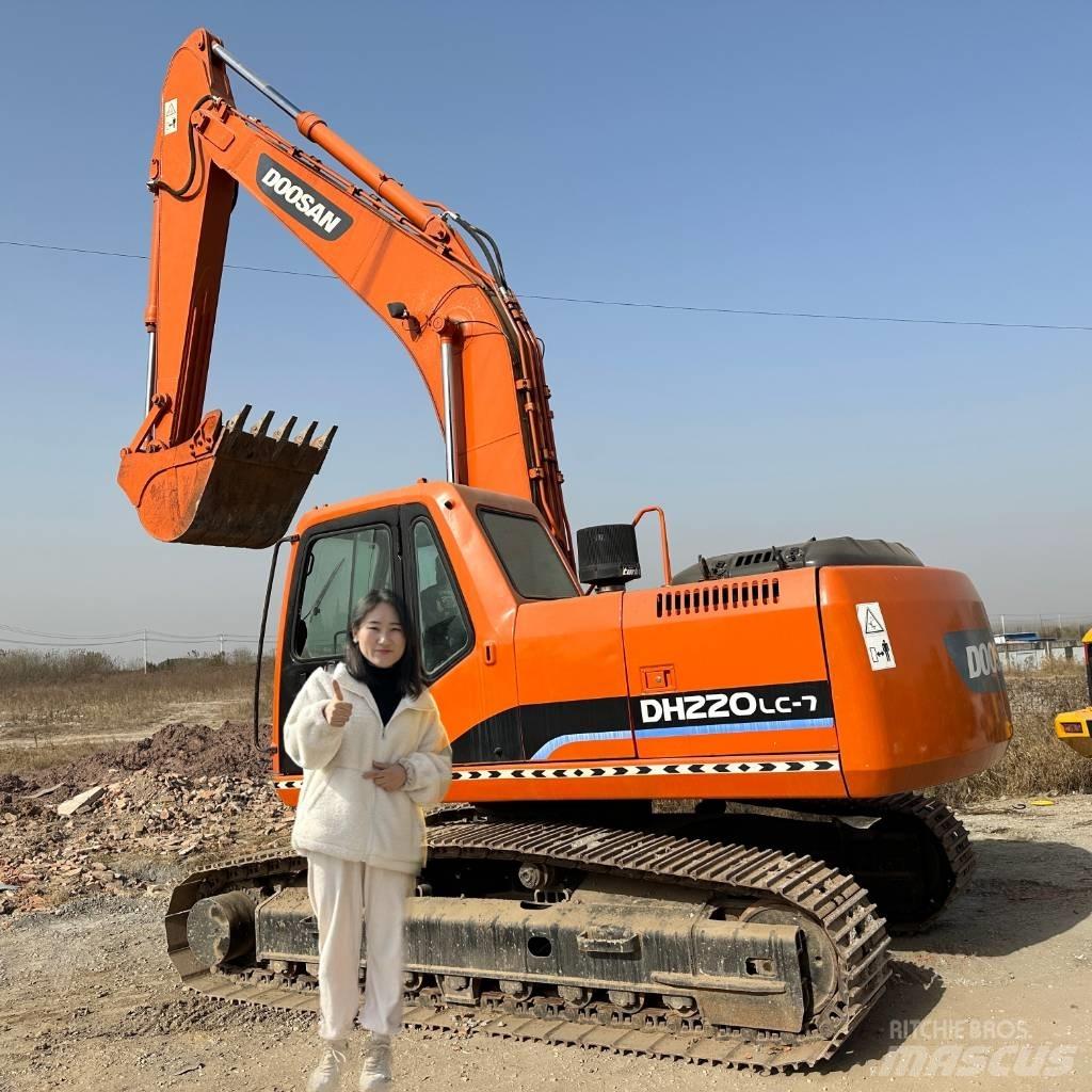 Doosan DH220LC-7 Εκσκαφείς με ερπύστριες