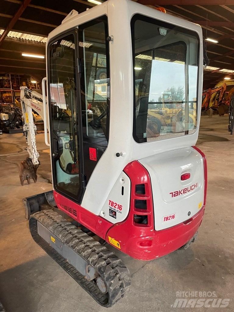 Takeuchi TB216 Εκσκαφάκι (διαβολάκι) < 7t