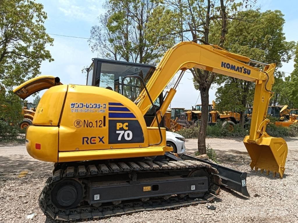 Komatsu PC 70 Εκσκαφείς με ερπύστριες