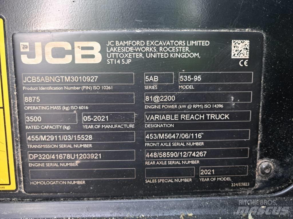 JCB 535-95 Τηλεσκοπικοί ανυψωτές