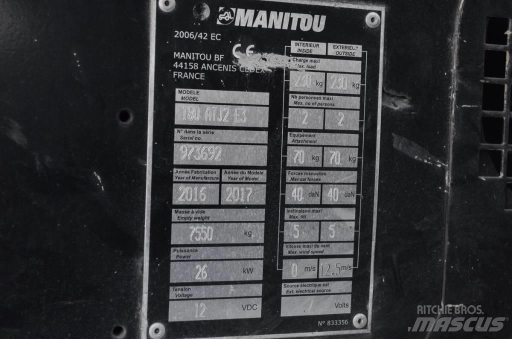 Manitou ATJ 180 Ανυψωτήρες με αρθρωτό βραχίονα