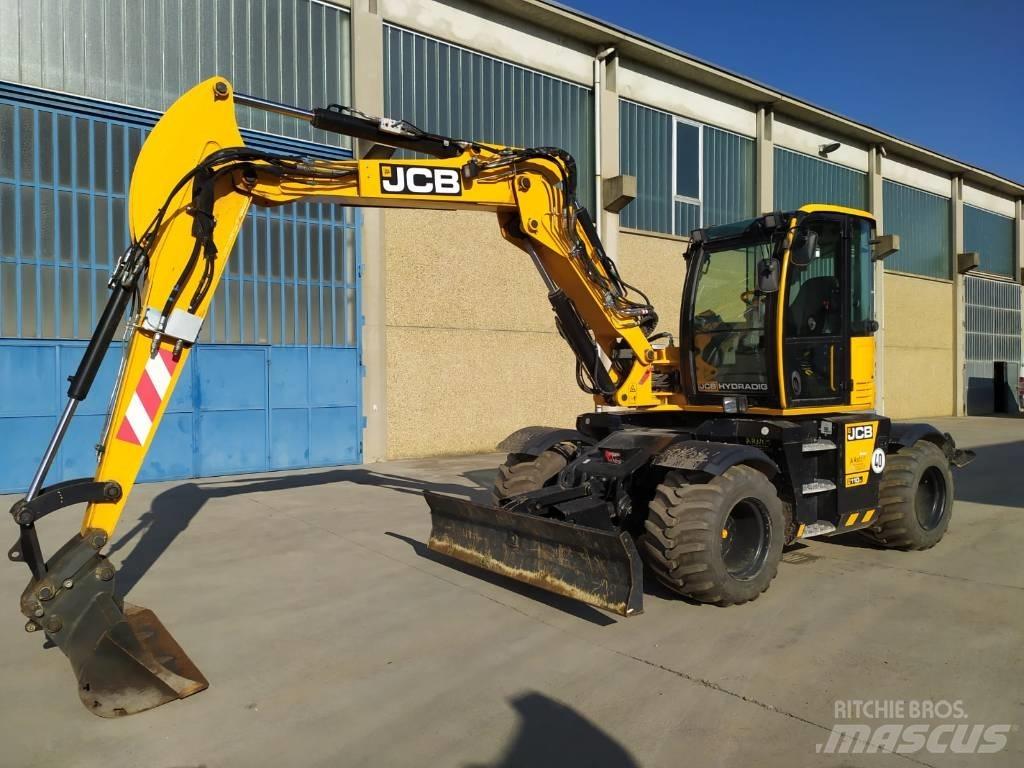 JCB Hydradig Εκσκαφείς με τροχούς - λάστιχα