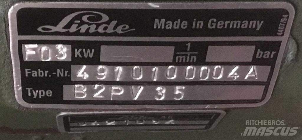 Linde B2PV35 Υδραυλικά