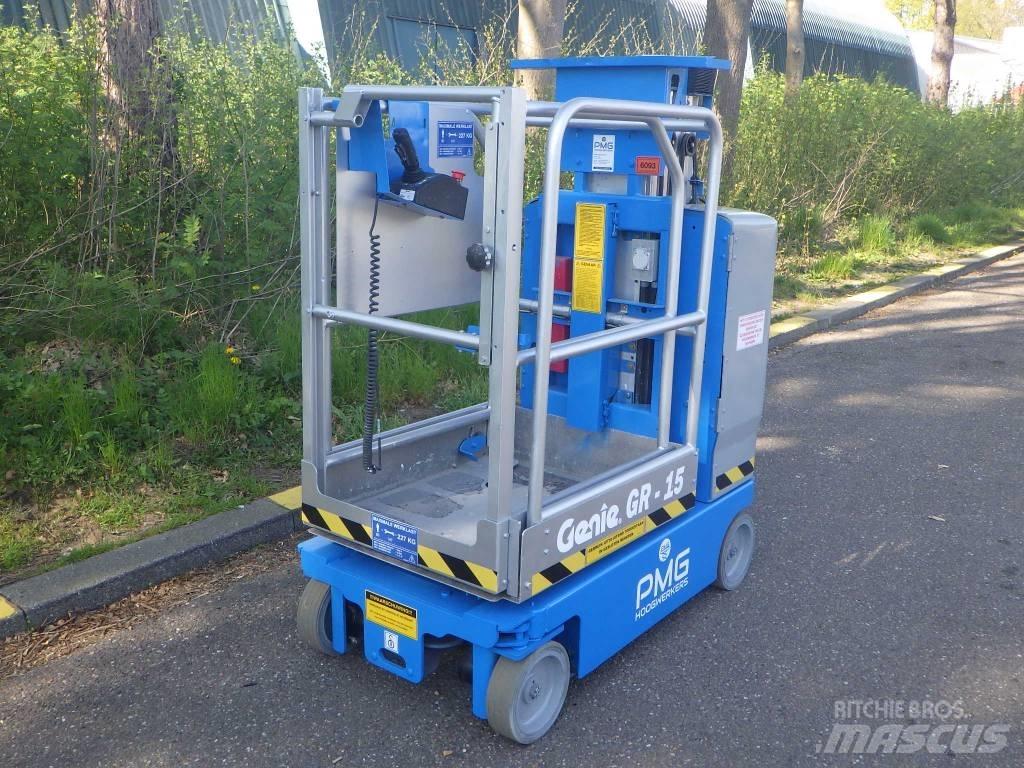 Genie GR15 Ανυψωτήρες με κατακόρυφους πυλώνες