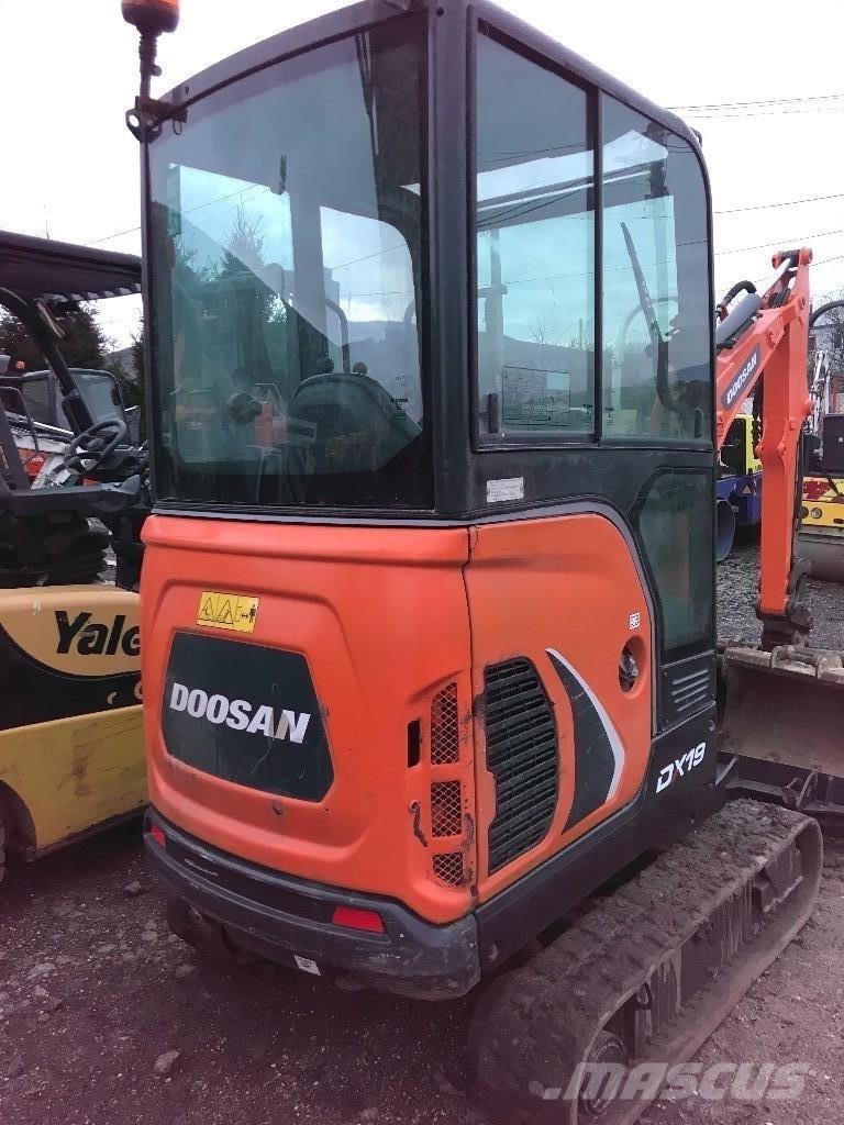 Doosan DX 19 Εκσκαφάκι (διαβολάκι) < 7t