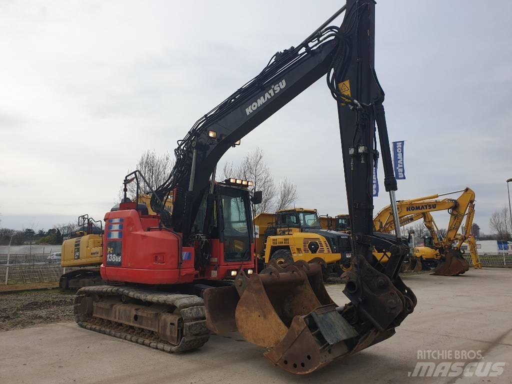 Komatsu PC138US-11 Εκσκαφείς με ερπύστριες