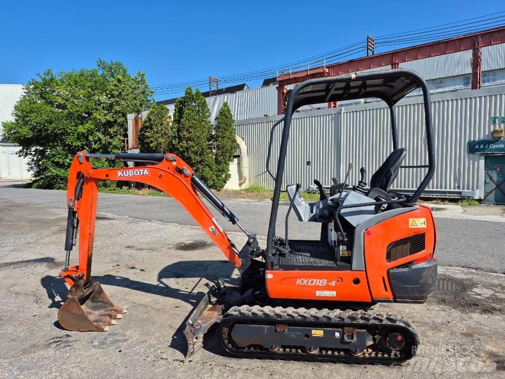 Kubota KX 018-4 Εκσκαφάκι (διαβολάκι) < 7t