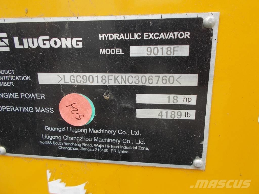 LiuGong 9018 F Εκσκαφάκι (διαβολάκι) < 7t