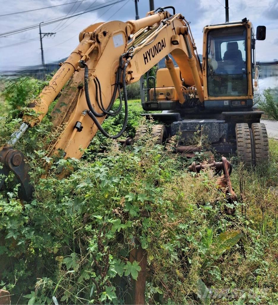 Hyundai Robex 140 W Εκσκαφείς με τροχούς - λάστιχα