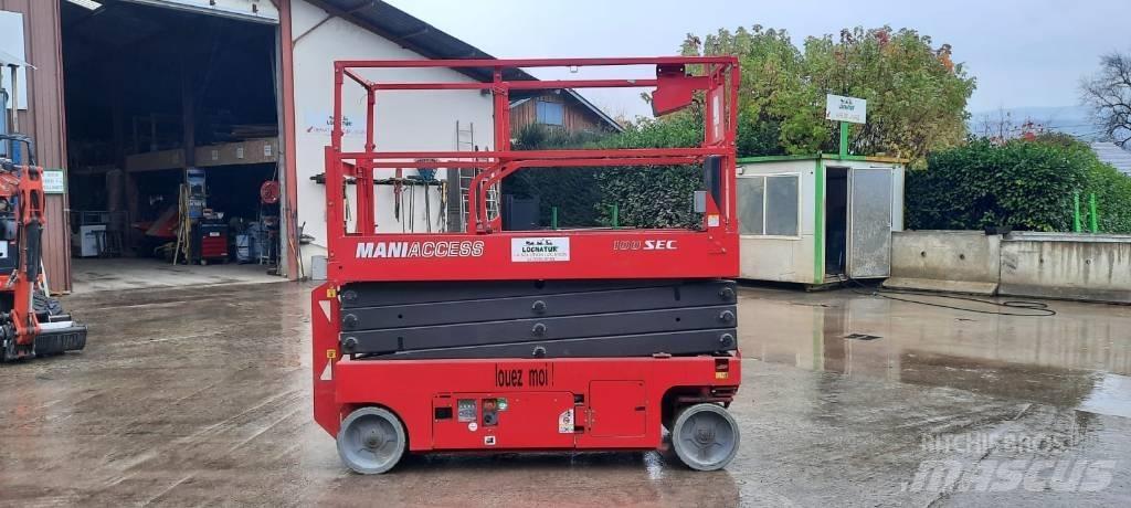 Manitou 100 SEC Ανυψωτήρες ψαλιδωτής άρθρωσης
