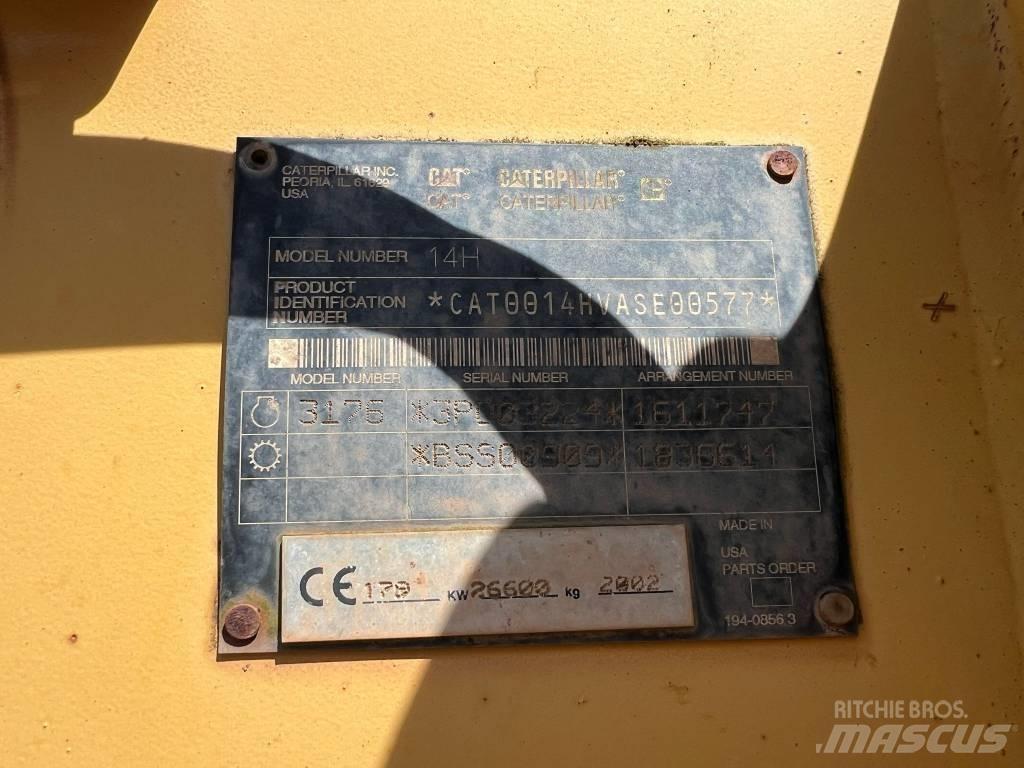 CAT 14 H VHP Γκρέιντερς