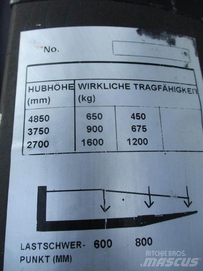 BT SPE 160 Παλετοφόρα πεζού χειριστή με ιστό
