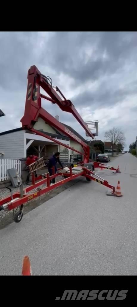 Sky High 1800 Εναέριες πλατφόρμες τοποθετημένες σε ρυμούλκα