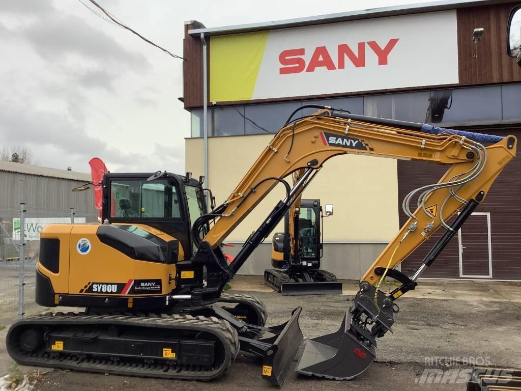 Sany SY80U Μίνι εκσκαφείς 7t - 12t