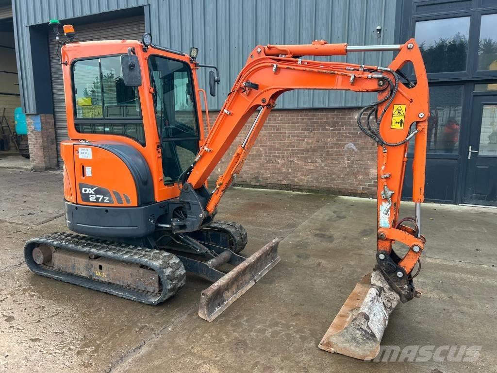 Doosan DX 27 Z Εκσκαφάκι (διαβολάκι) < 7t