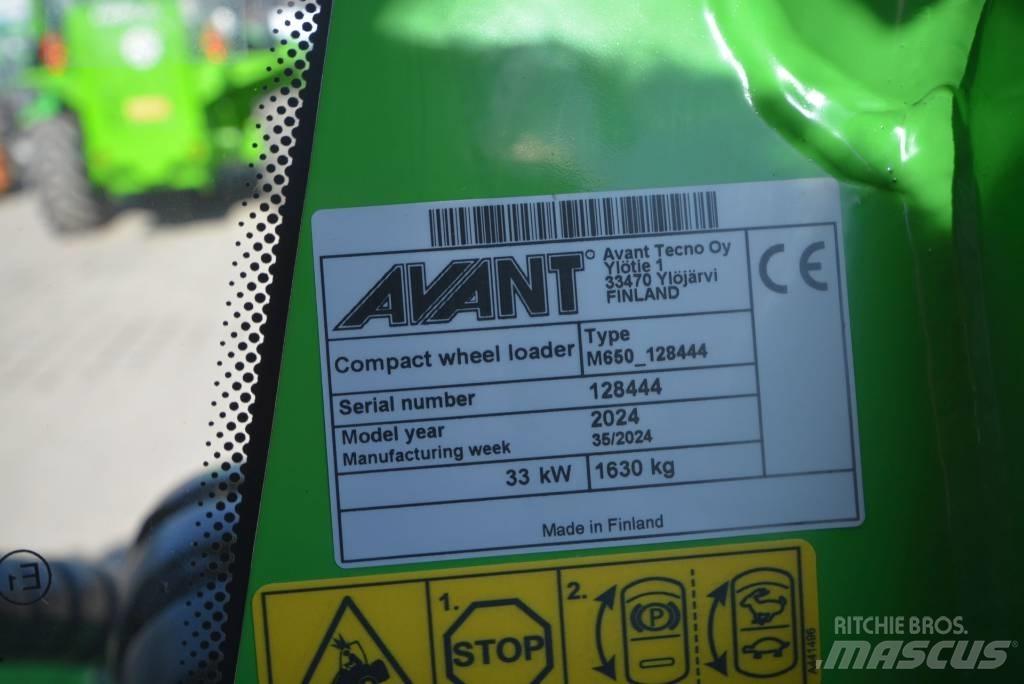 Avant 650 i Μίνι φορτωτές