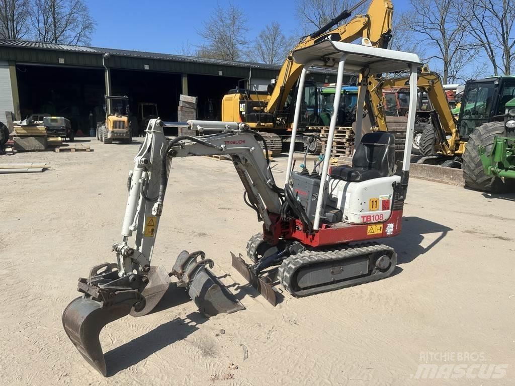 Takeuchi TB108 Εκσκαφάκι (διαβολάκι) < 7t