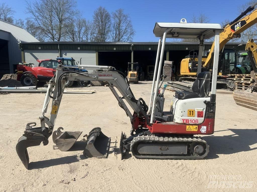 Takeuchi TB108 Εκσκαφάκι (διαβολάκι) < 7t