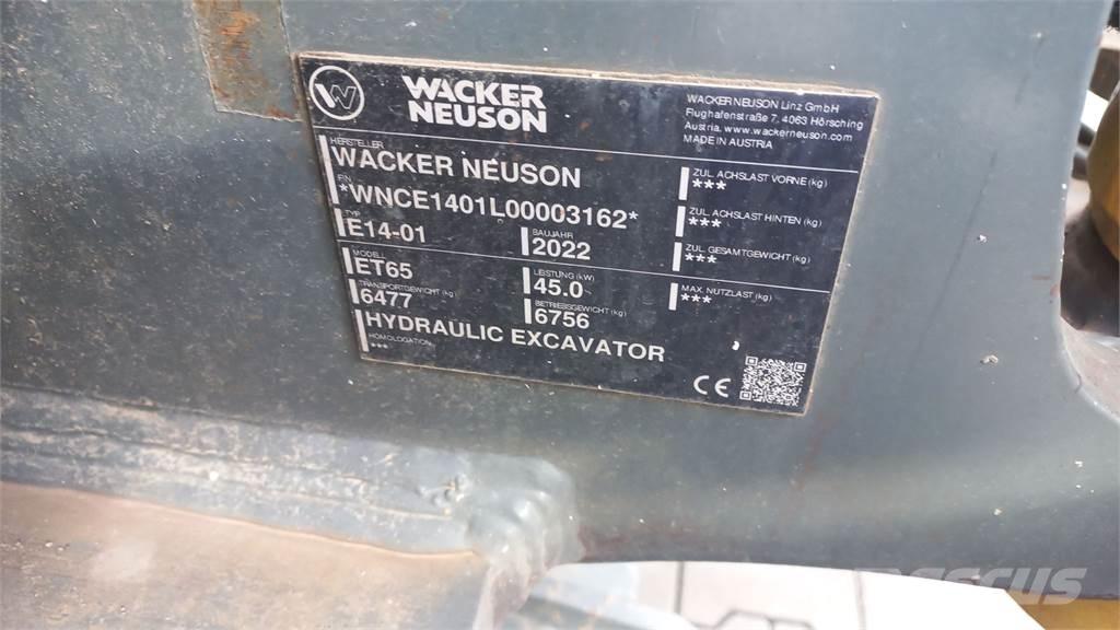 Wacker Neuson ET65 Εκσκαφείς με ερπύστριες