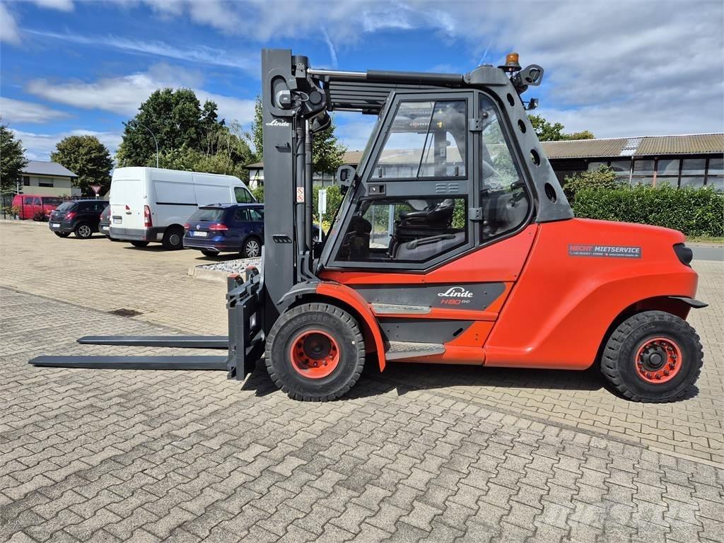 Linde H80D-03/1100 Πετρελαιοκίνητα Κλαρκ