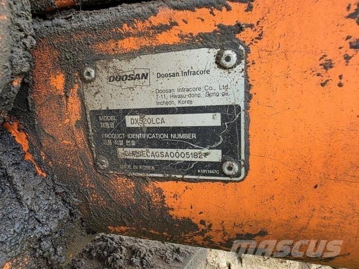 Doosan DX 520 LC Εκσκαφείς με ερπύστριες