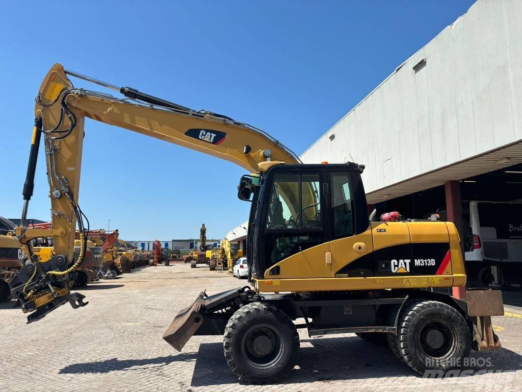 CAT M 313 D Εκσκαφείς με τροχούς - λάστιχα