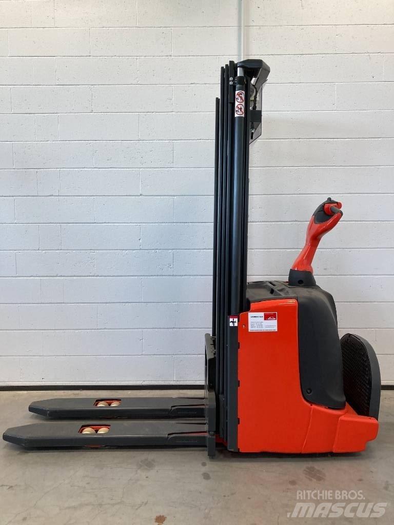 Linde L14P/1169 Ηλεκτρικά παλετοφόρα με ιστό
