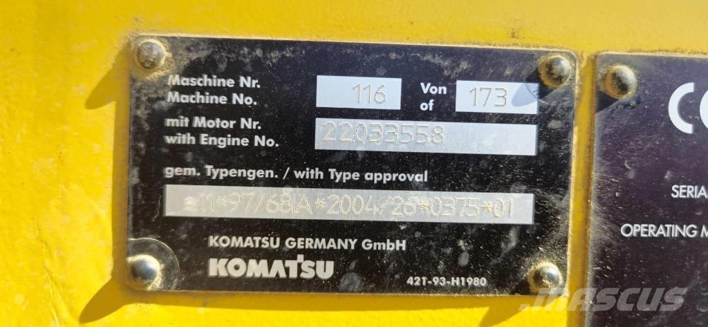 Komatsu PW 180-7EO Εκσκαφείς με τροχούς - λάστιχα