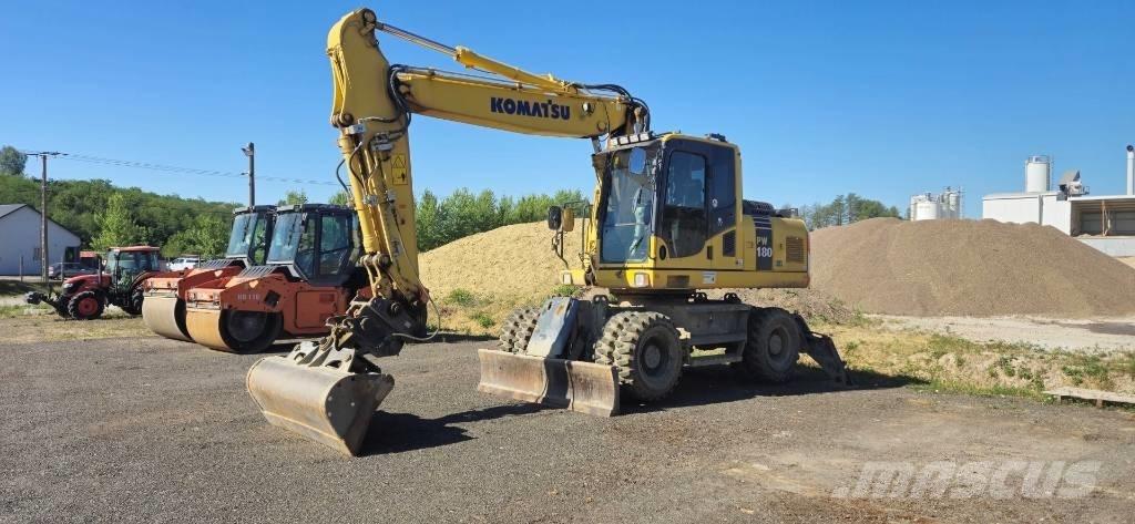 Komatsu PW 180-7EO Εκσκαφείς με τροχούς - λάστιχα