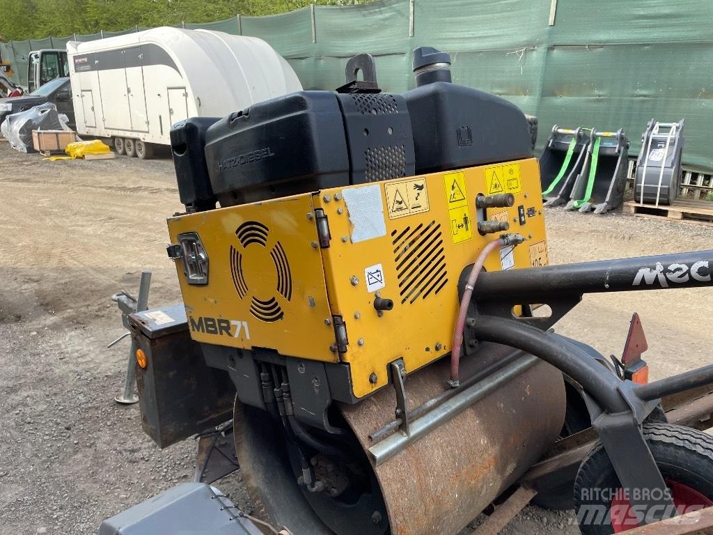 Mecalac MBR 71 Οδοστρωτήρες μονού κυλίνδρου