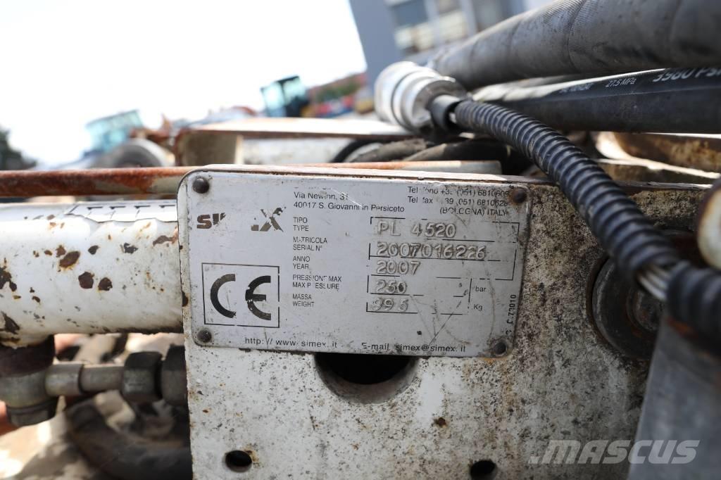 Simex PL4520 Επεξεργασίας επίστρωσης ασφάλτου