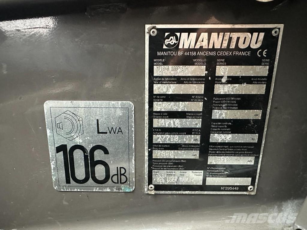 Manitou MT 1840 Τηλεσκοπικοί ανυψωτές